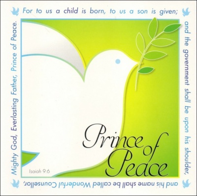 Prince of Peace Dove Christmas Cards  - Pack of 10