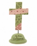 My First Communion Cross (Pink)