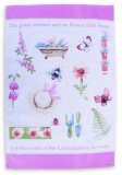 Flowers of the Field Tea Towel