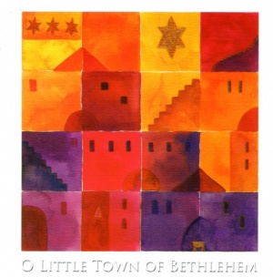 Little Town of Bethlehem Christmas Cards - Pack of 10