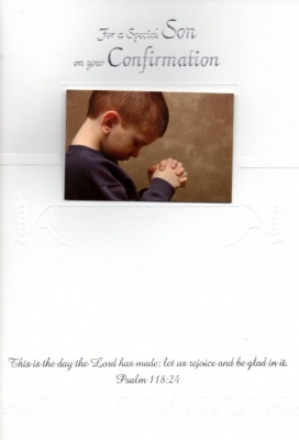 Confirmation Card - Son