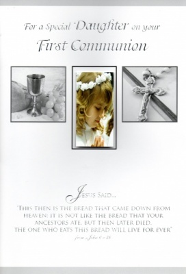 First Communion - Daughter