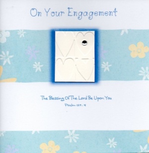 Engagement Card (Psalm 129:8)