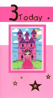 3rd Birthday Card (Pink)