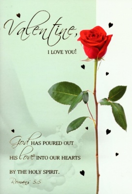 Valentines Card (Rose)