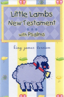 KJV Little Lambs New Testament & Psalms (Blue Colourway)