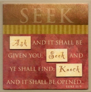 SEEK - Easel Fridge Magnet