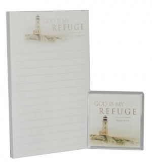 God Is My Refuge - Fridge Magnet Combo