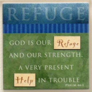 REFUGE - Easel Fridge Magnet