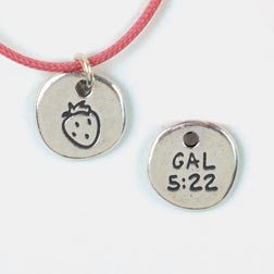 Fruit/Galatians 5:22 Pendant