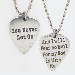 You Never Let Go Guitar Pick Pendant