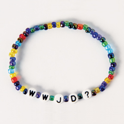 WWJD? - Bead Bracelet