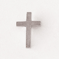 Plain Cross Lapel Pin