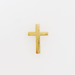 Plain Cross Lapel Pin