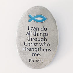 Fish Do All Things Fridge Magnet