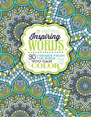 Inspiring Words - 30 Verses to Color