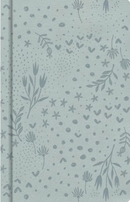 De-embossed Floral Scripture Journal