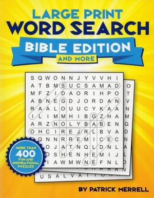Large Print Word Search - Bible Edition