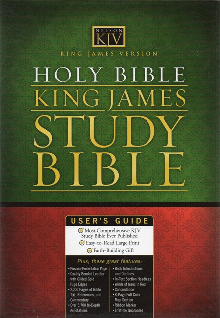 KJV Thumb Indexed Study Bible - LoveChristianBooks.com