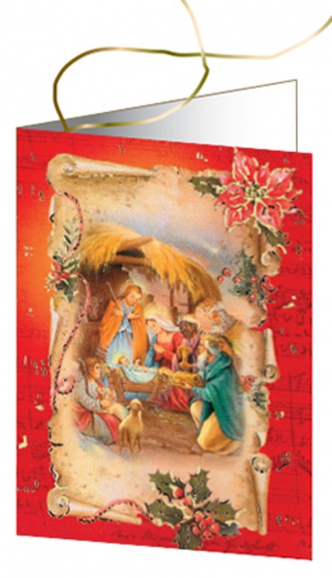 Christmas Gift Tags With String - LoveChristianBooks.com