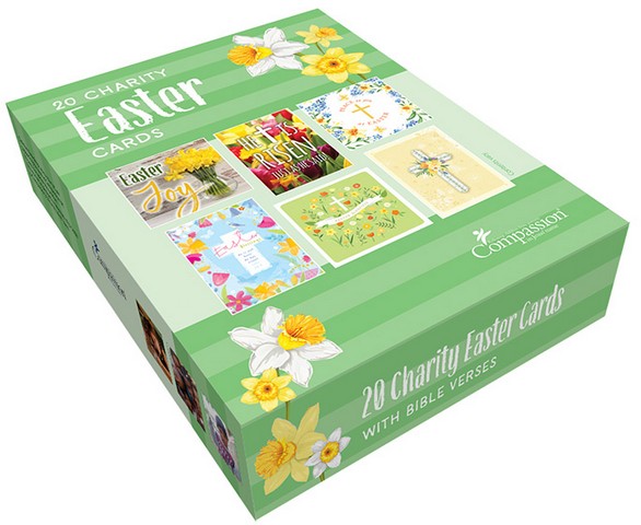 Boxed Easter Cards by Charity Compassion - LoveChristianBooks.com