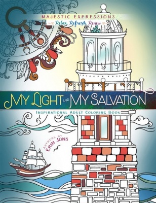 My Light and My Salvation - Inspirational Adult Coloring Book