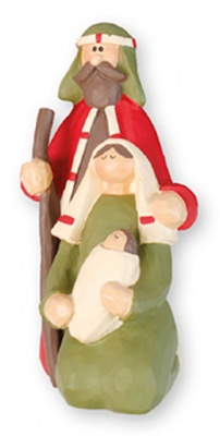 Joseph, Mary, Baby Resin Nativity