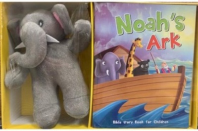 Noah's Ark Bible Story (Book & Toy Set)