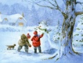 Fun in the Snow Christmas Cards - Pack of 10