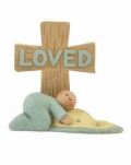 Loved Baby Boy Cross