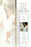 First Communion Card (White/Gold)