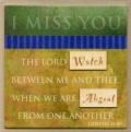 I MISS YOU - Easel Fridge Magnet