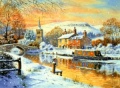 Canalside Christmas Christmas Cards - Pack of 10