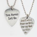 You Never Let Go Guitar Pick Pendant