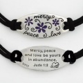 Mercy-Peace-Love Bracelet