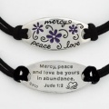 Mercy-Peace-Love Bracelet