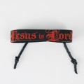 Jesus is Lord Leather Bracelet