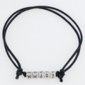 WWJD? Mini Block Bracelet