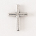 Rounded Cross Lapel Pin