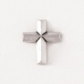 Angled Cross Lapel Pin