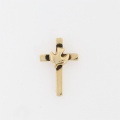 Cross with Dove Lapel Pin