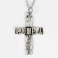 Paid in Full Cross Pendant (Pewter)