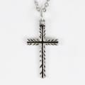 Engraved Cross Medium Pendant