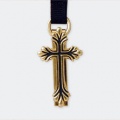 Cross Ribbon Bookmark