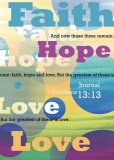 Faith Hope Love - 1 Corinthians 13:13 Journal