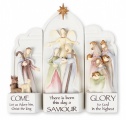 Light Up 3 Piece Resin Nativity