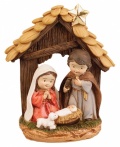 Young Mary and Joseph Resin Nativity