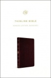 ESV Burgundy Thinline Bonded Leather Bible