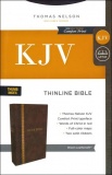 KJV Thinline Thumb-Indexed Leasoft Bible