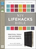 NIV Lifehacks Charcoal Leasoft Bible
